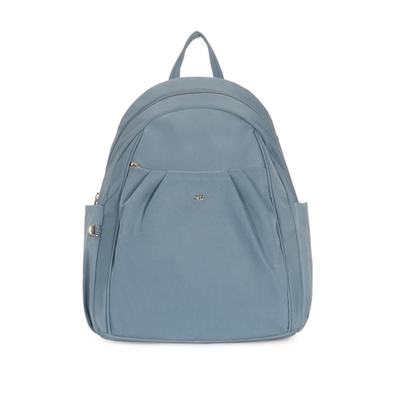 后背包-黛妃防泼水后背包(中款)-6603-4-多色任选 - 后背包/双肩包 - 尼龙 蓝色