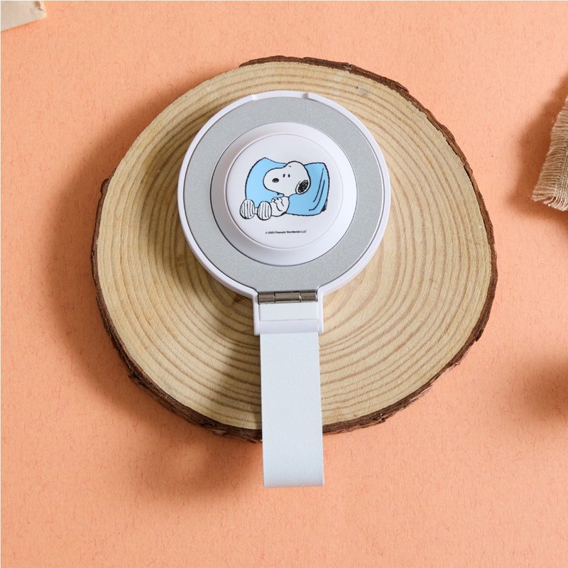 SNOOPY史努比与懒骨头15W二合一磁吸支架无线充电器(手机+Watch) - 手机配件 - 塑料 多色