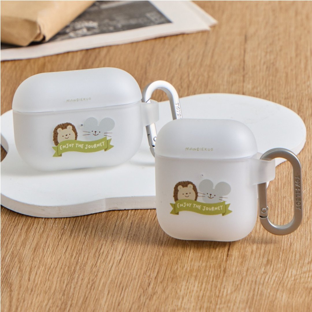 Mandie Enjoy the Journey 强悍防摔 AirPods 保护套 - 耳机收纳 - 塑料 多色