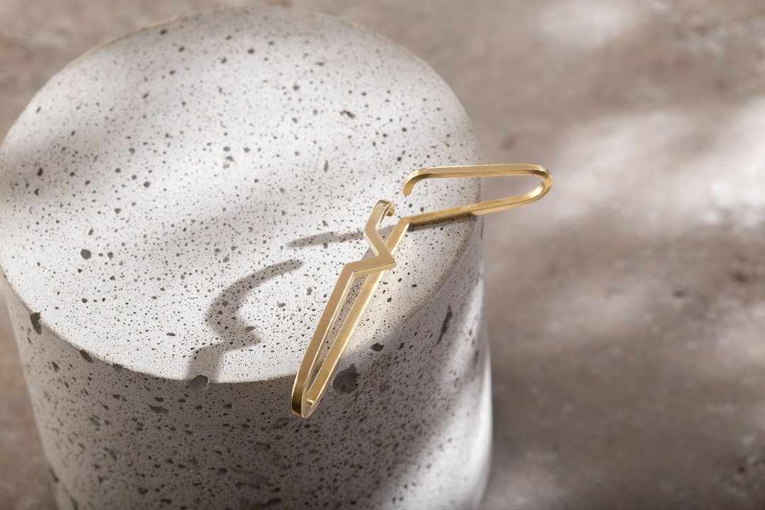 Beats 悸 V星环耳挂 Venus Satellite EarCuff - 耳环/耳夹 - 纯银 金色