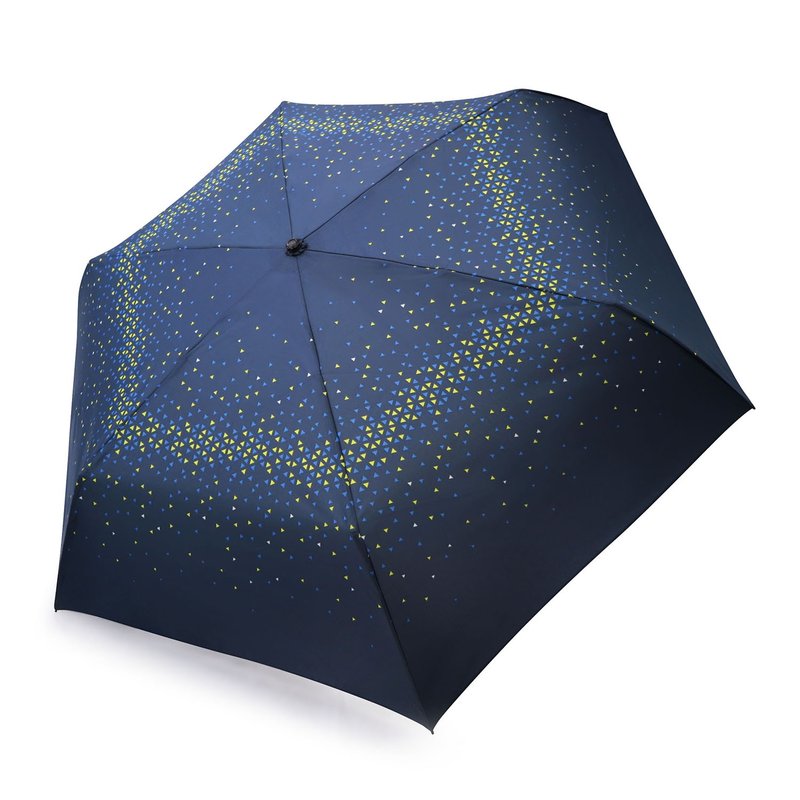 全球首创 | 全高碳钢防晒超轻伞 - 三角 (完售) - 雨伞/雨衣 - 防水材质 蓝色