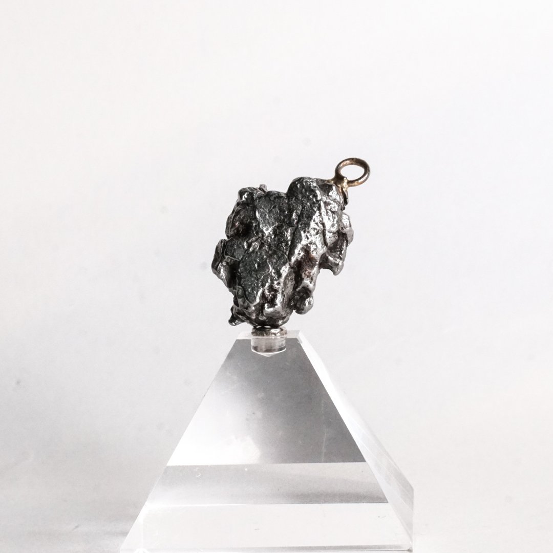 阿根廷Campo镍铁陨石挂坠13g(不含链)#67 - 项链 - 石头 黑色