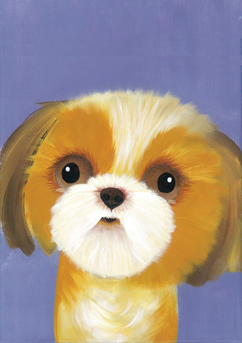 ✪西施犬✪  好朋友明信片/卡片 - 卡片/明信片 - 纸 