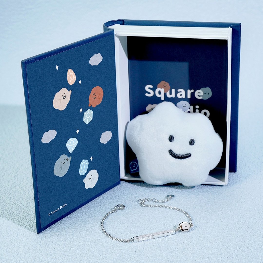 Square Studio方坊经典系列-喜宝纯银手链 - 手链/手环 - 纯银 银色