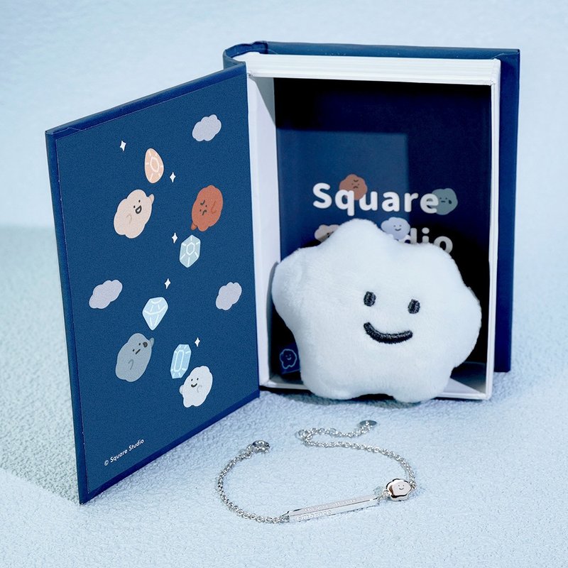 Square Studio方坊经典系列-喜宝纯银手链 - 手链/手环 - 纯银 银色