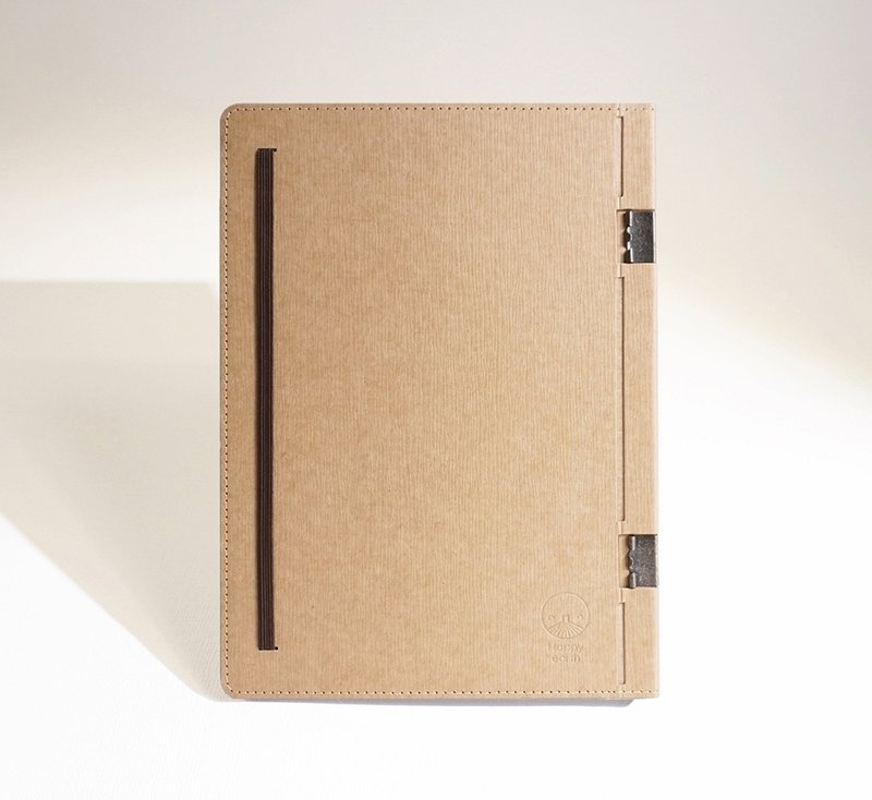 地球好乐 | A5回收纸笔记本-原色 - 笔记本/手帐 - 纸 卡其色