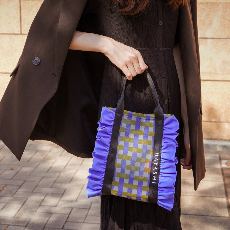 荷叶边碎褶手提包(两款) - 手提包/手提袋 - 其他材质 