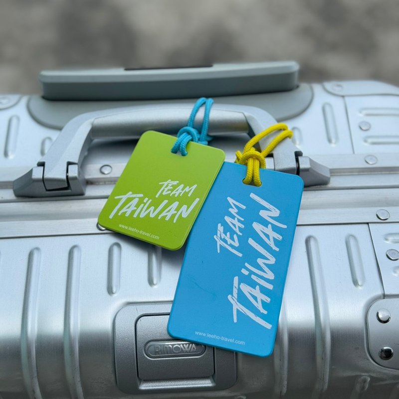 #TeamTaiwan 挺台湾系列-萤光系行李吊牌/背包吊饰 - 行李吊牌 - 塑料 