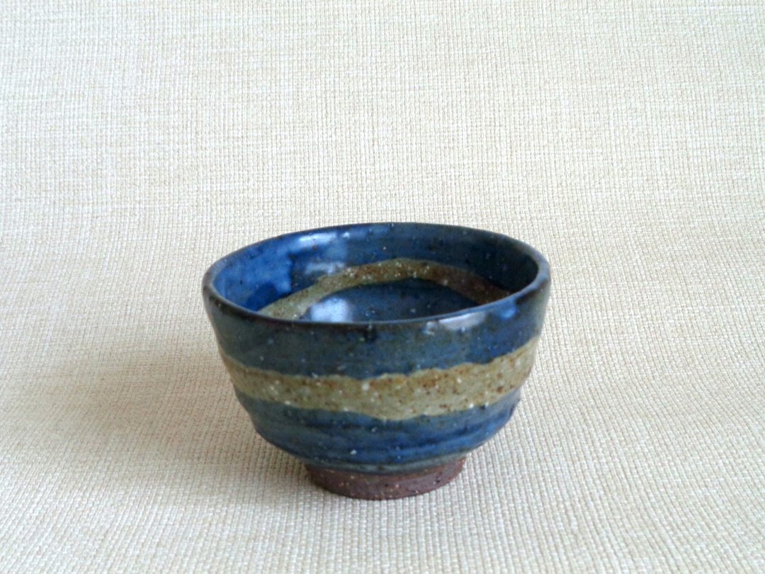 碗拉波纹a - 碗 - 陶 蓝色
