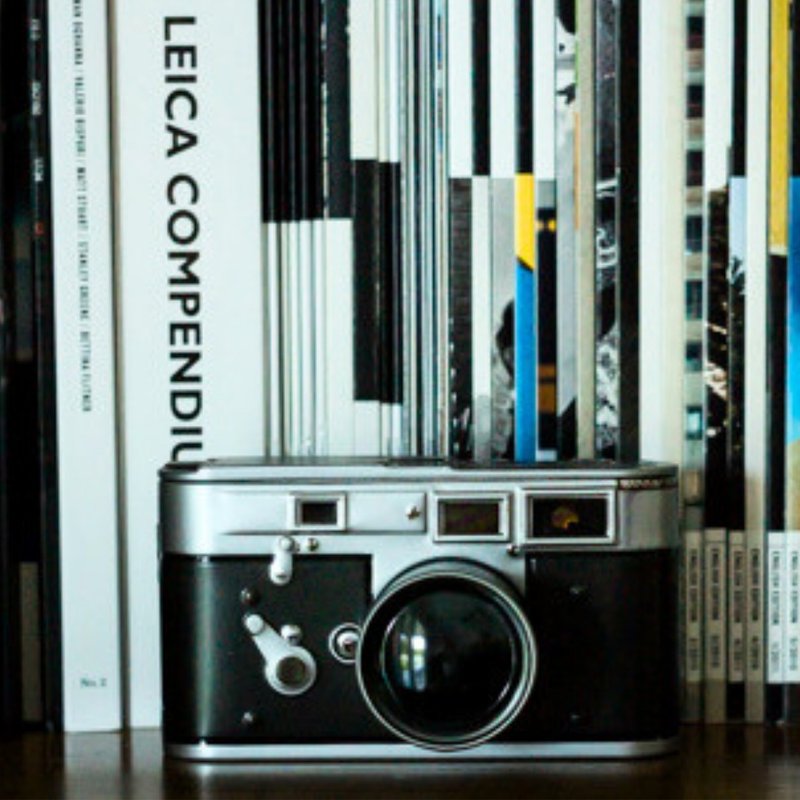 Vintage 复刻徕卡M3相机糖果铁盒【英国糖迷你包2包入】 - 零食/点心 - 其他材质 黑色