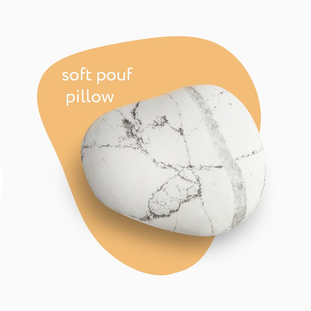 Soft pillow Kamushi Toscana - 其他家具 - 聚酯纤维 白色