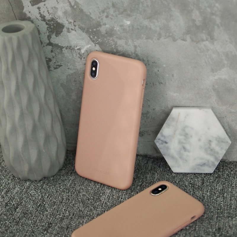 Lucid Plus | 特强防撞保护壳 iPhone XS/ Max - 干燥玫瑰色 - 手机壳/手机套 - 聚酯纤维 粉红色
