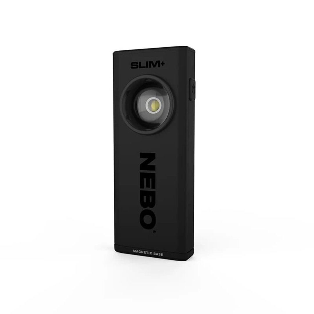 【NEBO】Slim+超薄型充电LED灯Plus升级版(吊卡) - 露营用品 - 铝合金 黑色