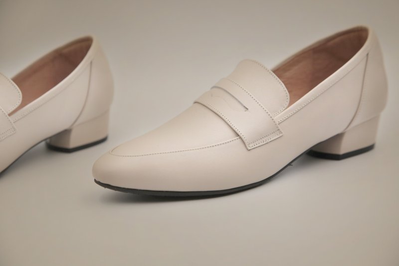 Penny Loafer Caramel (米杏) 经典乐福 | WL - 其他女款皮鞋 - 真皮 卡其色
