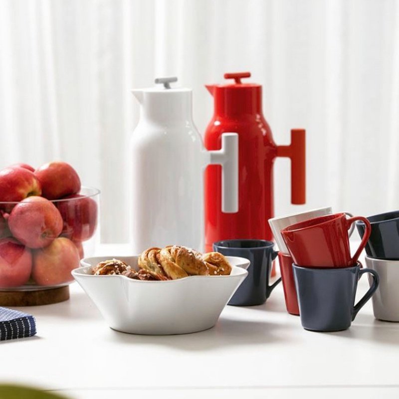 红点奖设计 玻璃内胆保温/保冷壶 红/白二色可选 - 保温瓶/保温杯 - 玻璃 