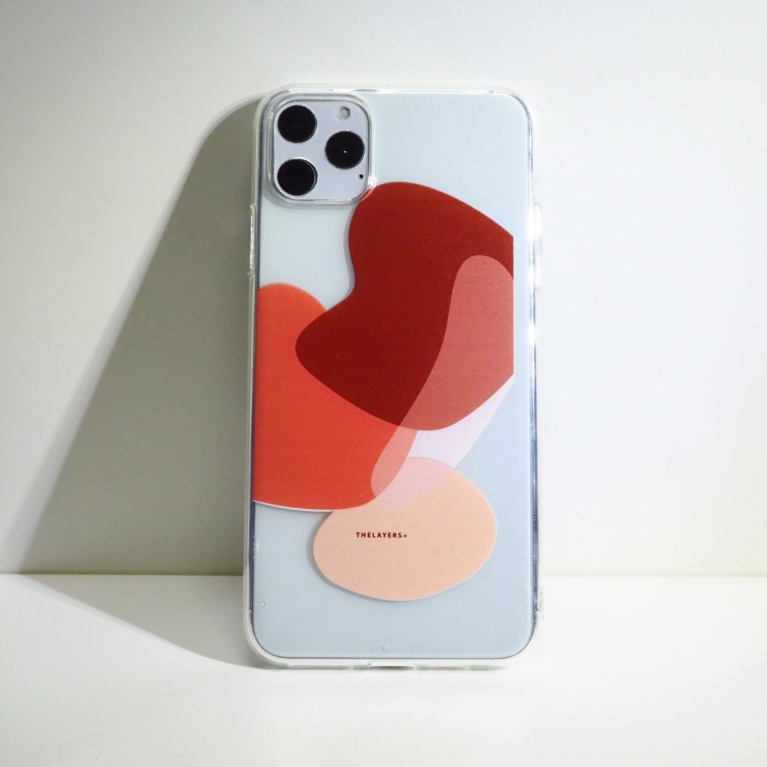 iPhone 17 透明MagSafe 软壳Abstract 04 | 抽象定制防摔手机壳 - 手机壳/手机套 - 塑料 粉红色