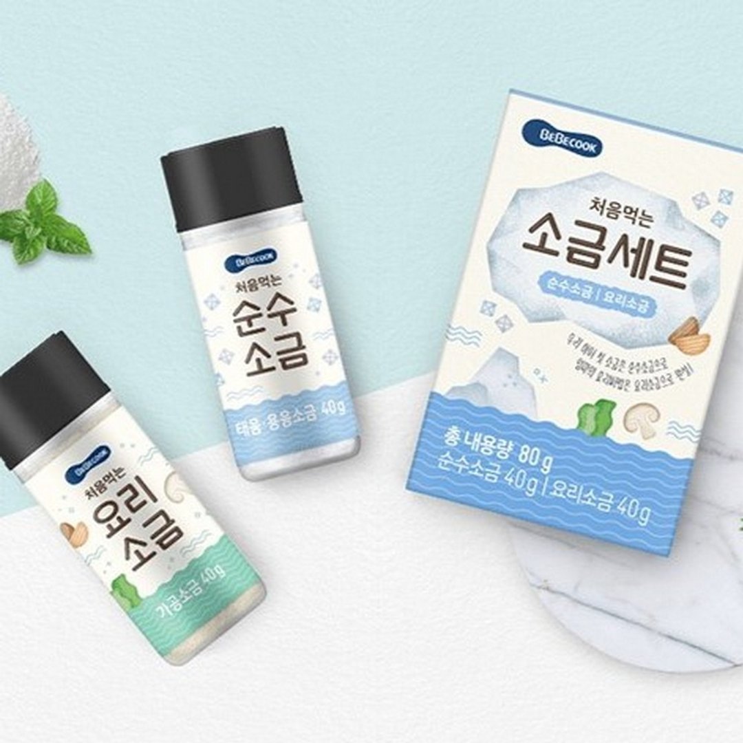 韩国【BEBECOOK】宝膳 幼儿盐巴2入组(80g) - 其他 - 其他材质 