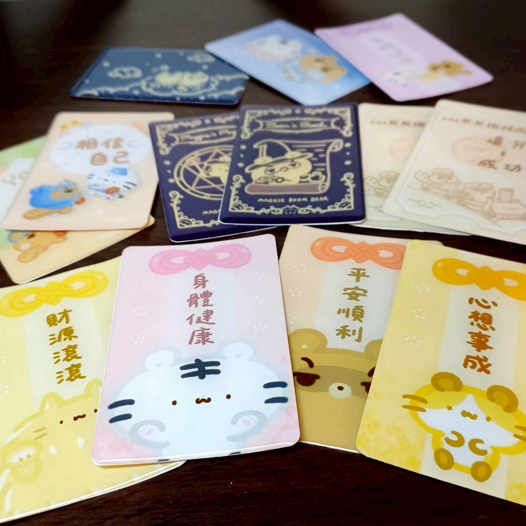 滴胶水晶卡贴 - 全款 - 贴纸 - 其他材质 多色