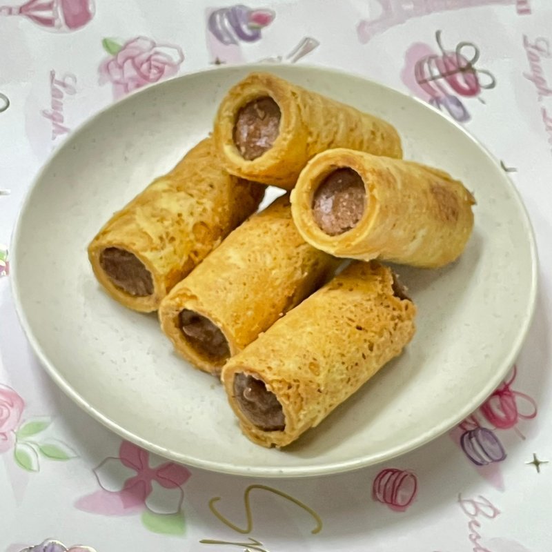 巧克力包献蛋卷 实心蛋卷 包心蛋卷满馅蛋卷幸福蛋卷滋味中秋礼盒 - 蛋糕/甜点 - 其他材质 黄色