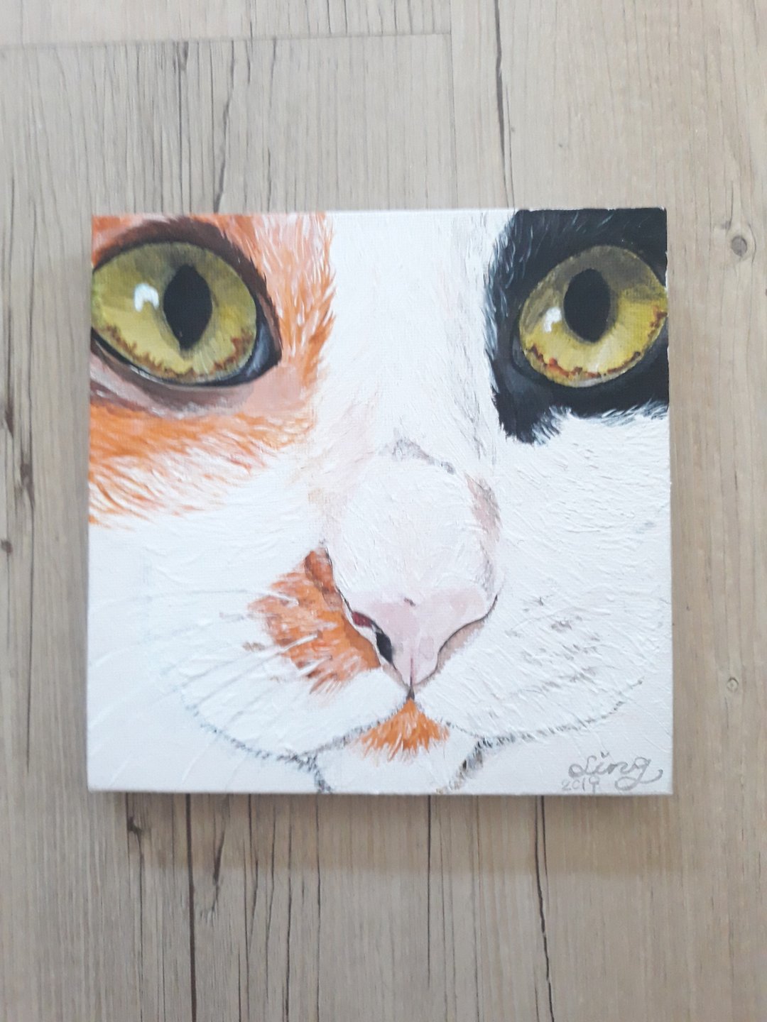 独一无二的猫鼻子/原画/义卖 - 海报/装饰画/版画 - 颜料 多色