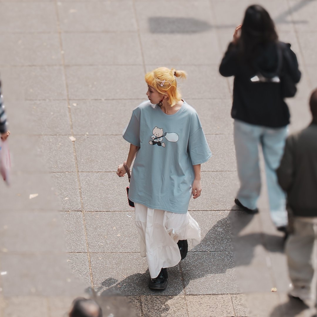 Dont forger your dream 宽松 Tee - 女装 T 恤 - 棉 