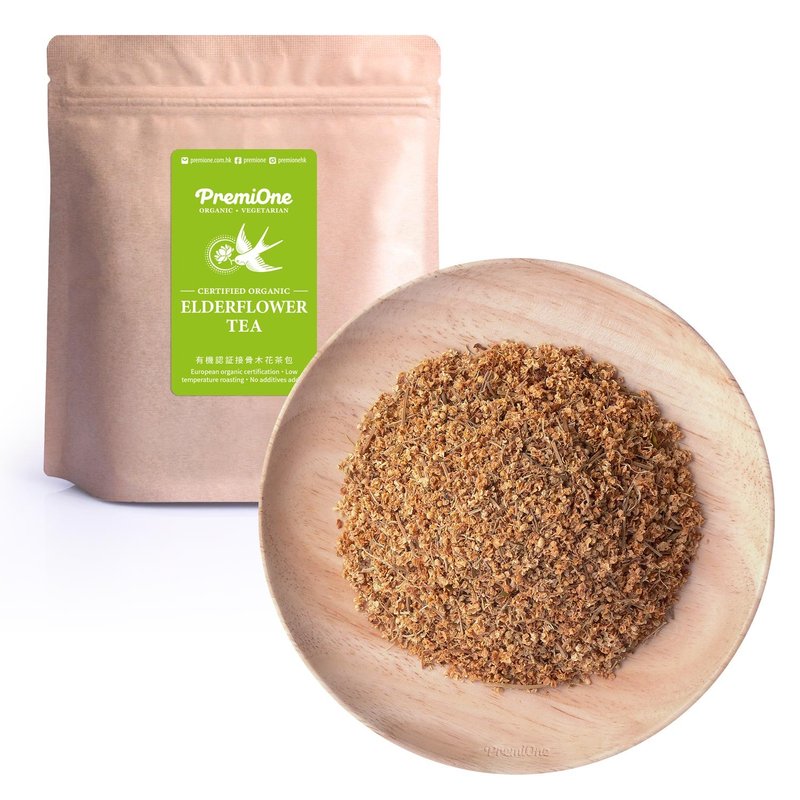 【感冒首选】有机认证接骨木花茶 (10茶包) - 茶 - 植物．花 