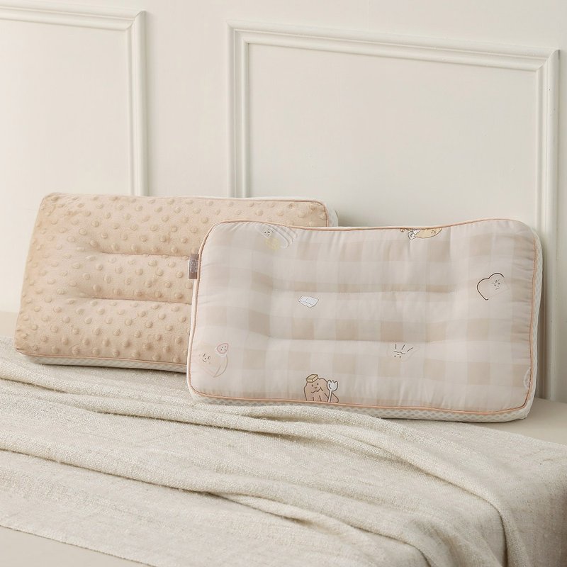 【The Butters 奶油家族联名款】甜点时光天丝豆点舒眠儿童枕 - 枕头/抱枕 - 聚酯纤维 多色