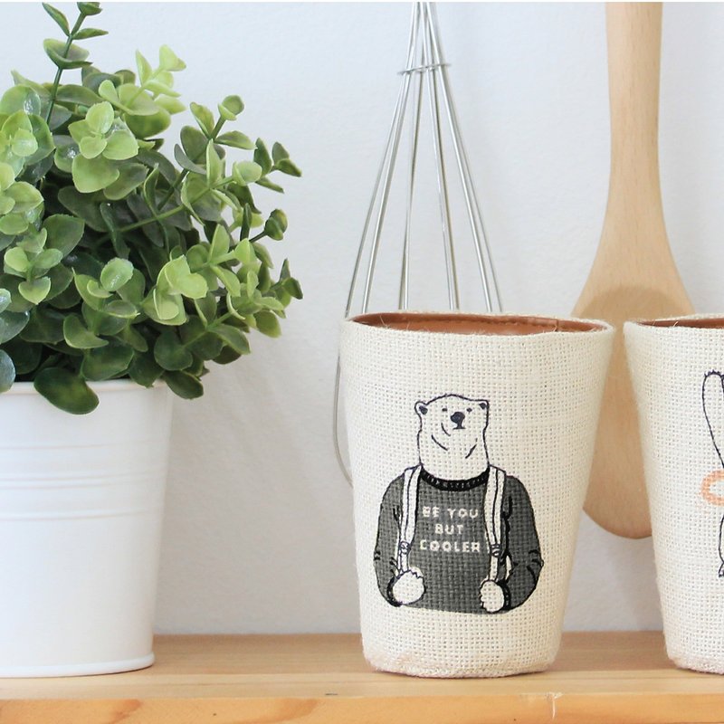 BE YOU BUT COOLER, Changeable color cup-cover - 随行杯提袋/水壶袋 - 其他材质 