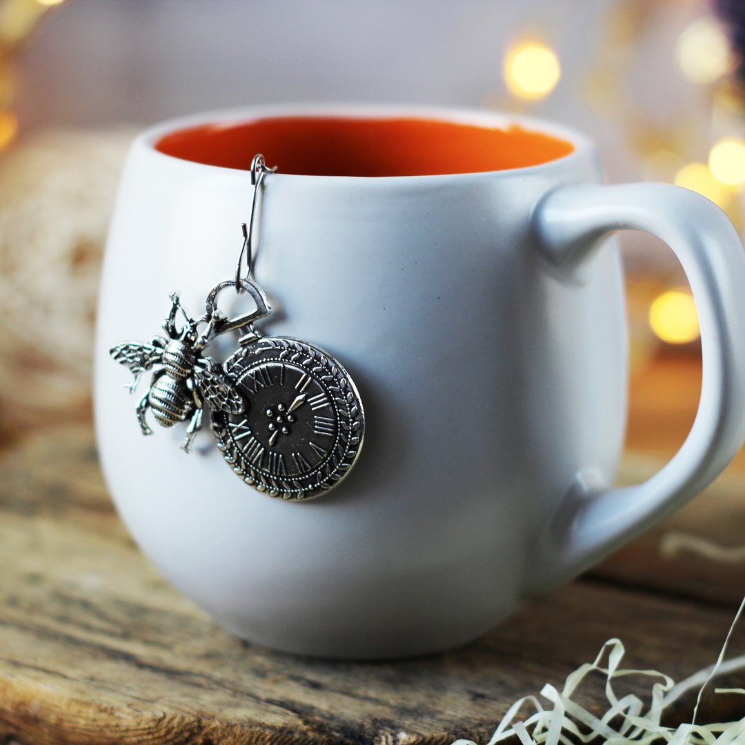 Tea ball infuser for loose leaf tea, Reusable Tea strainer for herbal tea - 茶具/茶杯 - 不锈钢 银色