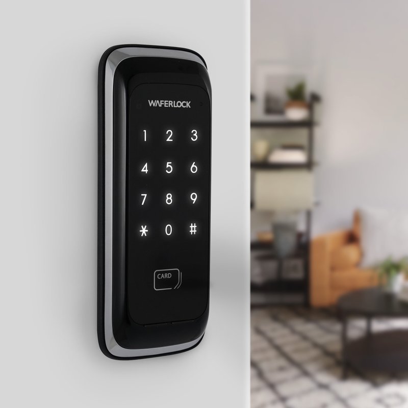 【WAFERLOCK维夫拉克】 D300二合一辅助锁电子锁(*含标准安装) - 数码小物 - 塑料 黑色