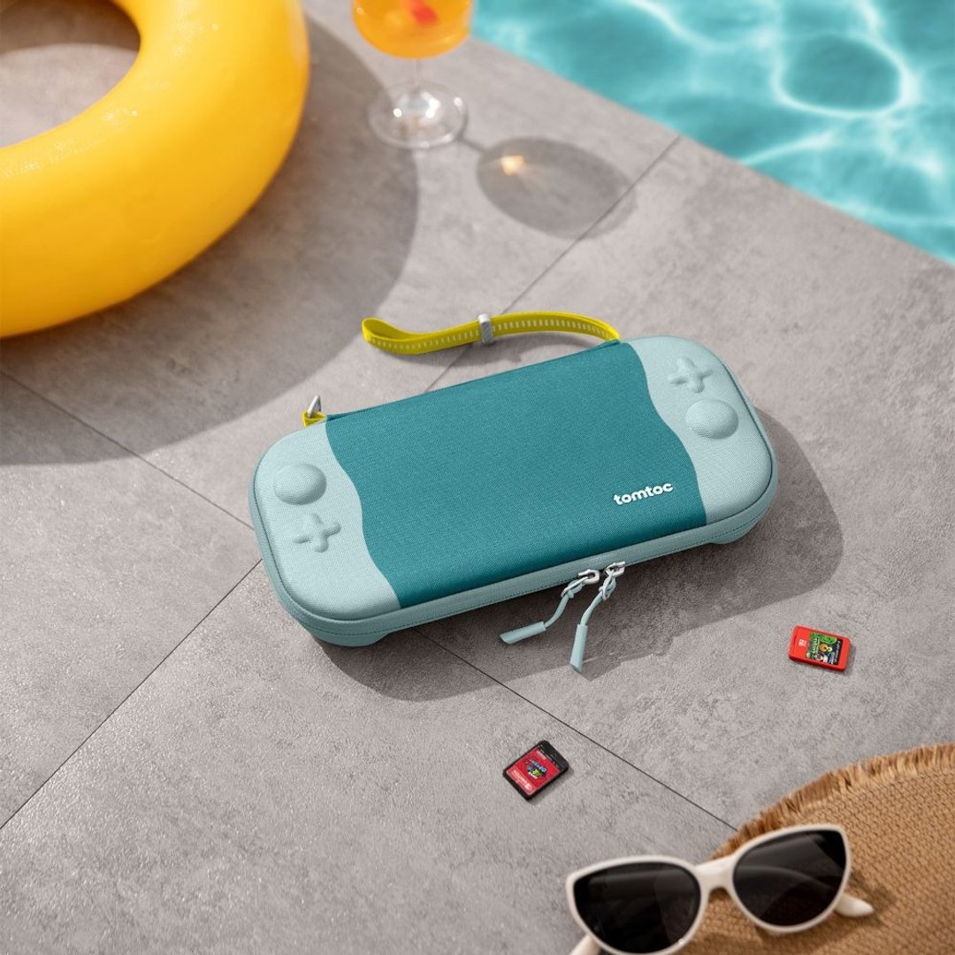 Tomtoc 玩家首选二代 Switch 2 主机收纳包 海盐椰椰 - 其他 - 聚酯纤维 绿色
