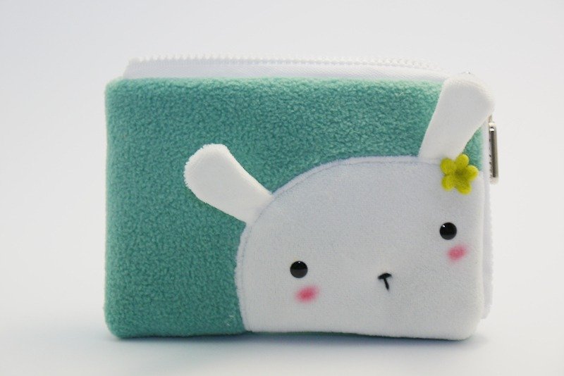 Bucute 几何钱包/生日礼物 首选/出国旅行/交换礼物/手工制作/ - 零钱包 - 其他人造纤维 蓝色