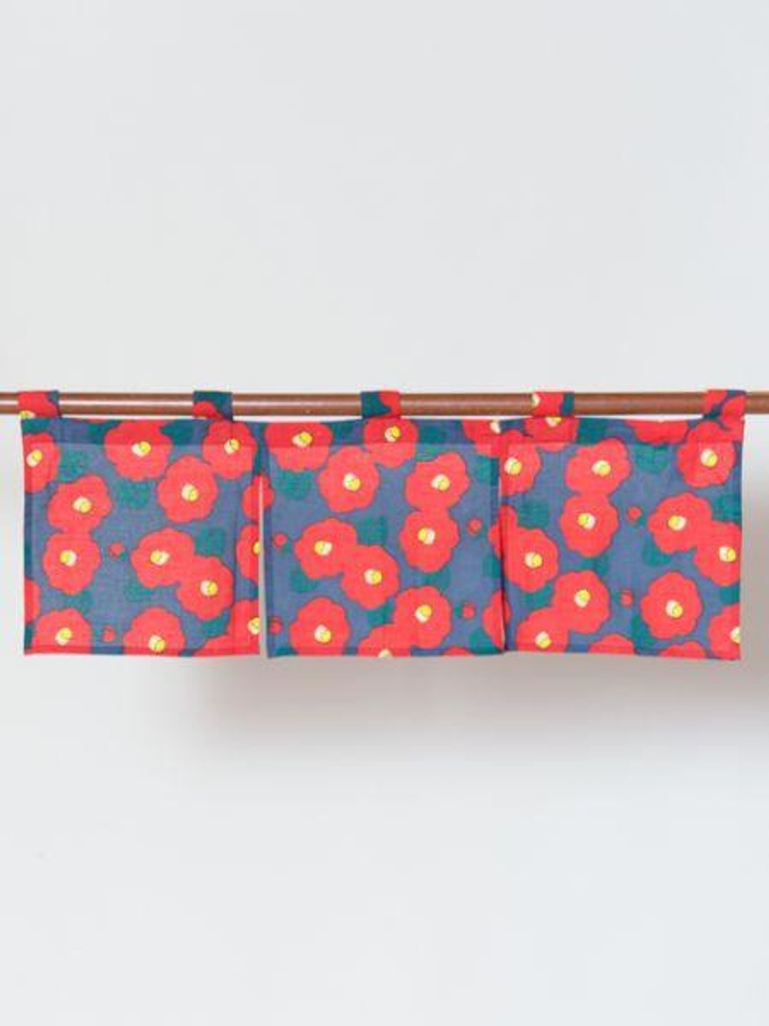 Japanese Flower Short NOREN Blind Curtain - 摆饰 - 其他材质 