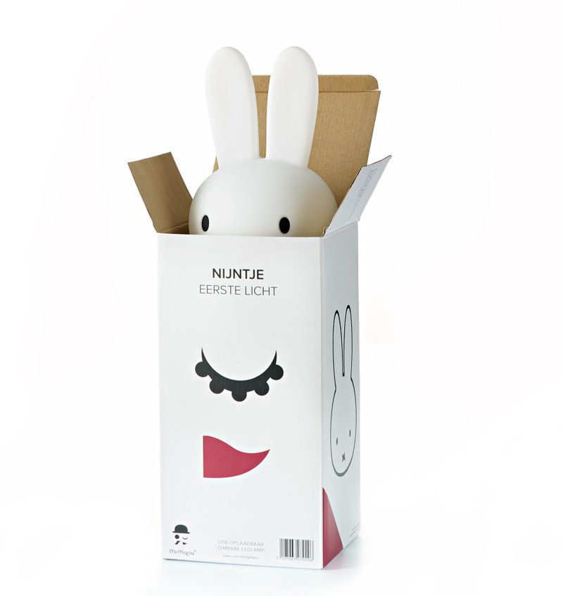 Miffy First Light 小夜灯 - 灯具/灯饰 - 硅胶 