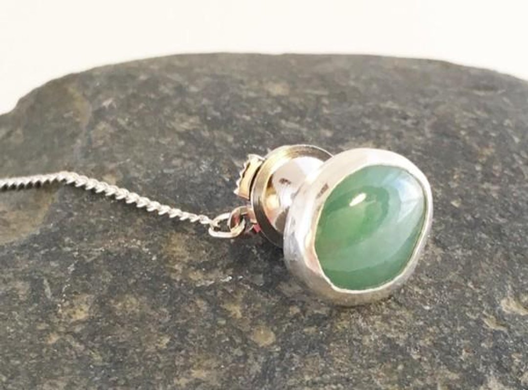 Burmese Natural Jade SV Titac / Pins - 其他 - 宝石 