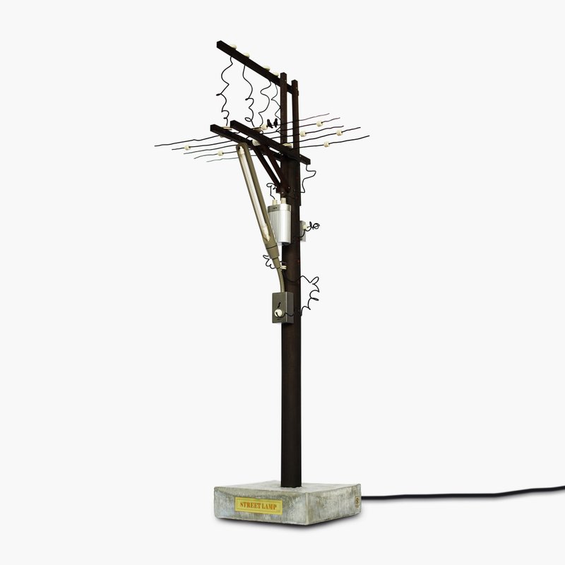 Street Lamp 早期路灯 ( 摆饰气氛灯 ) - 灯具/灯饰 - 其他材质 咖啡色