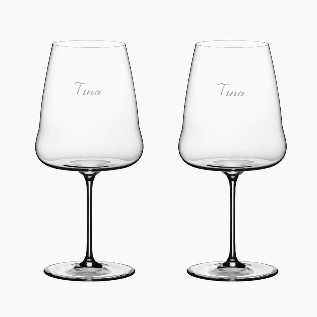 (一对价) 1002cc【Riedel 大容量红酒杯】Winewings 醒酒杯 - 酒杯/酒器 - 玻璃 白色