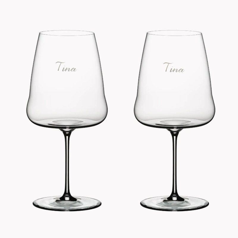 (一对价) 1002cc【Riedel 大容量红酒杯】Winewings 醒酒杯 - 酒杯/酒器 - 玻璃 白色