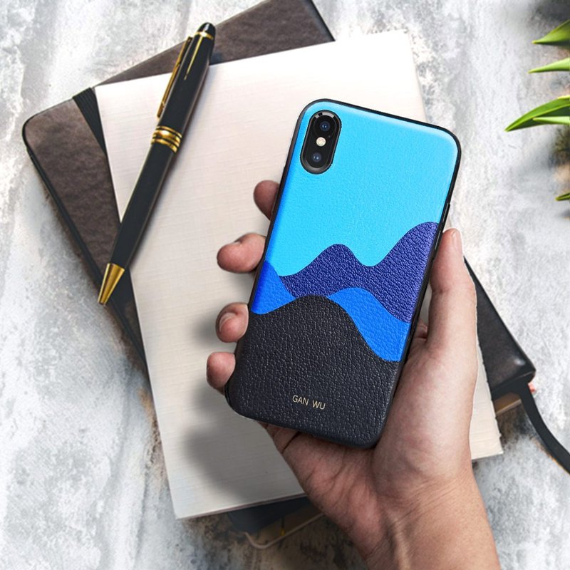 【免費刻英文】真皮手機殼 iPhone 14 Pro Max手機套 保護殼 禮物 - 手机壳/手机套 - 真皮 