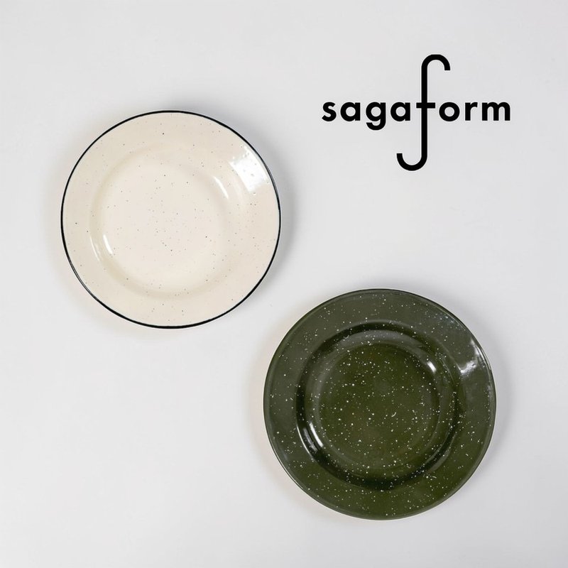 Doris 珐琅餐盘/野餐盘 - 盘子/餐盘/盘架 - 珐琅 