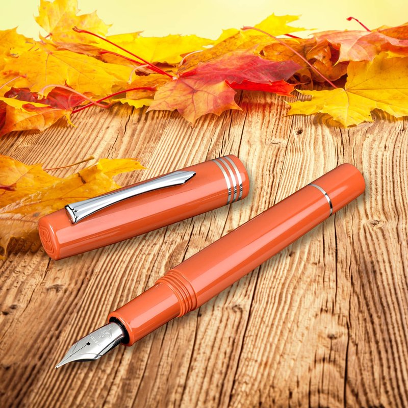 CYPRESS 【都会游侠A-CE14】简约款专属气密套钢笔 - 钢笔 - 其他材质 橘色