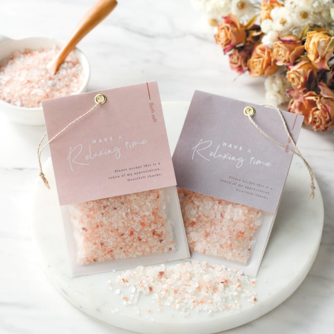 婚礼推荐疗愈时光粉红浴盐 PINK BATH SALT/最低起订量为五个 - 香薰/精油/线香 - 其他材质 多色