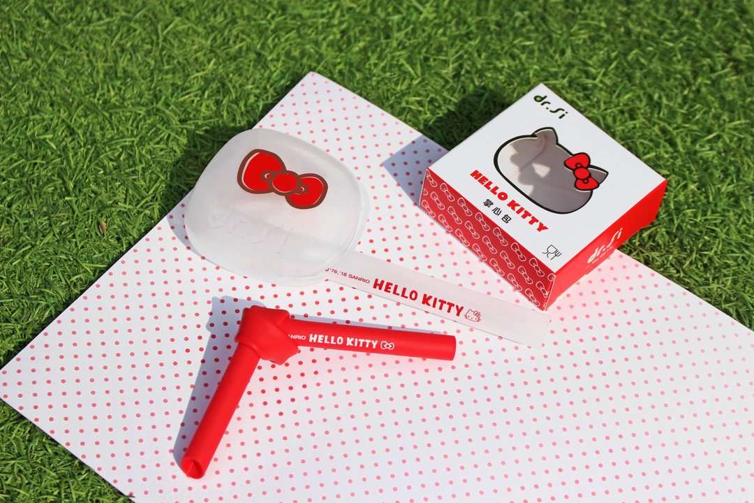 【Hello Kitty 就爱台湾掌心包】吸管组 珍珠 收纳 环保随行杯 - 环保吸管 - 硅胶 透明