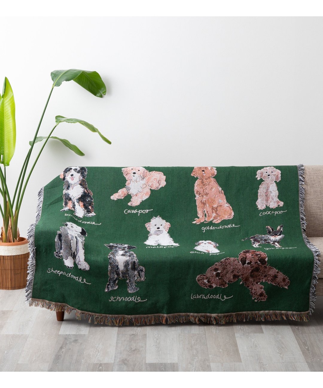 Jubilee Cat Dog 设计提花 Throwket 地毯什锦 130x160 厘米 K - 其他 - 聚酯纤维 多色
