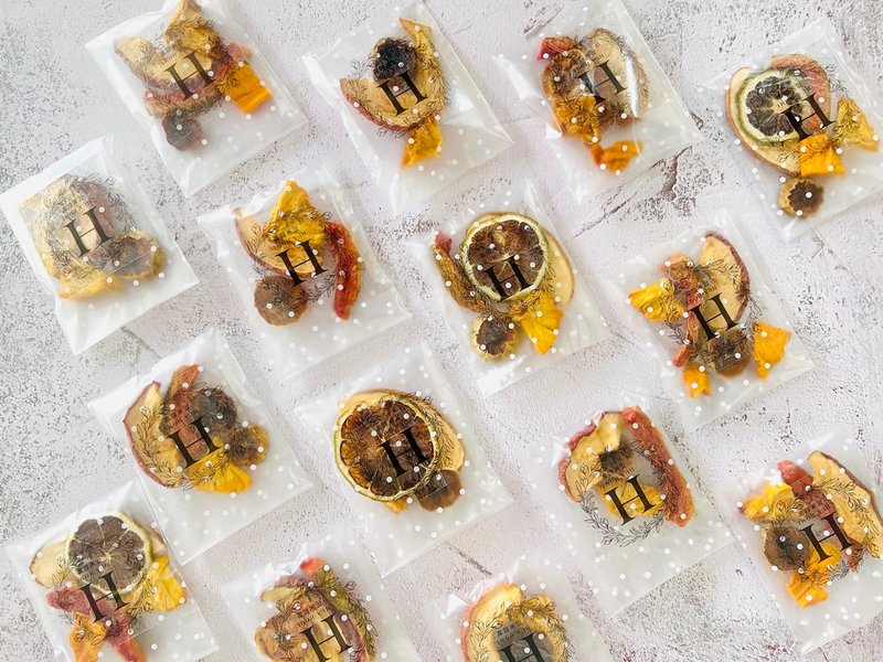 【花米邸家】综合水果干 婚礼小物 企业赠礼 综合果干 不加糖 - 水果干 - 新鲜食材 白色