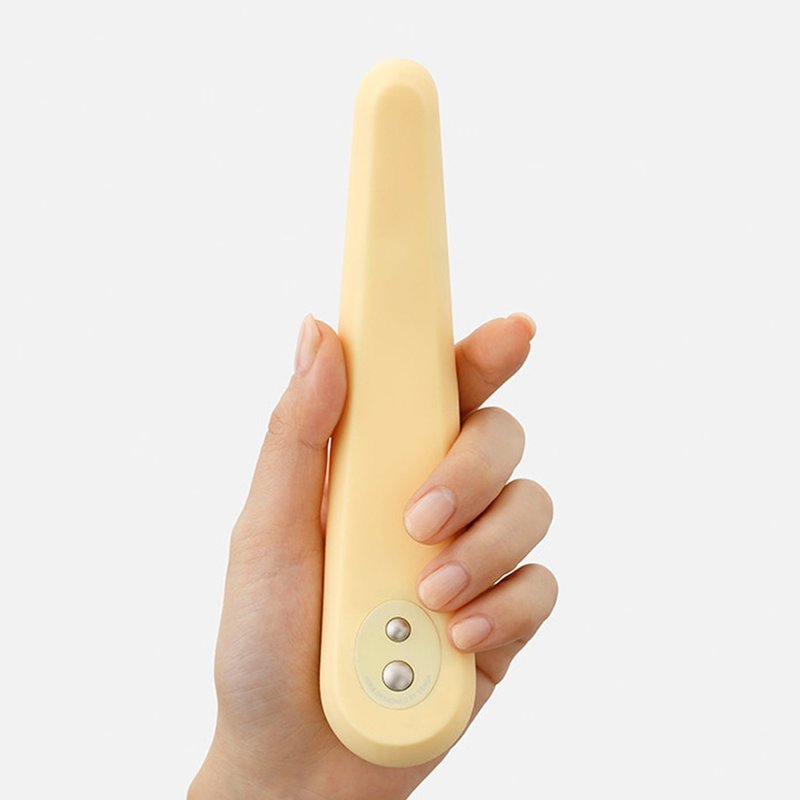 日本iroha FIT晒月光 超柔软 电动按摩棒 情趣用品 情人节礼物 - 情趣用品 - 硅胶 黄色