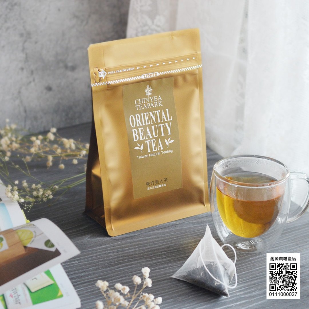 东方美人茶包 - 台湾坪林自然栽培手采特色茶 - 茶 - 塑料 金色