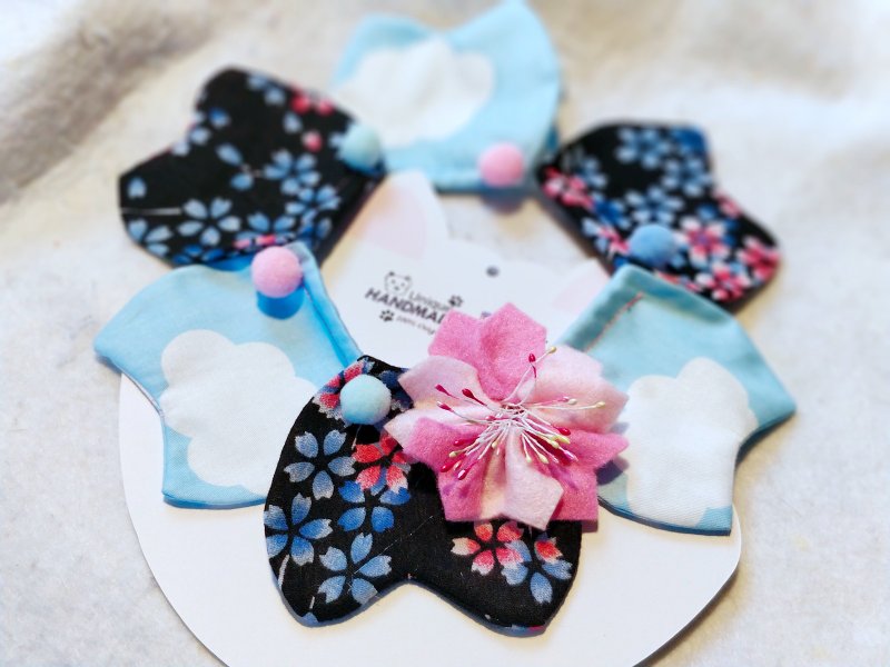 Sakura 樱花花瓣造型颈饰 颈项 collar - 衣/帽 - 棉．麻 