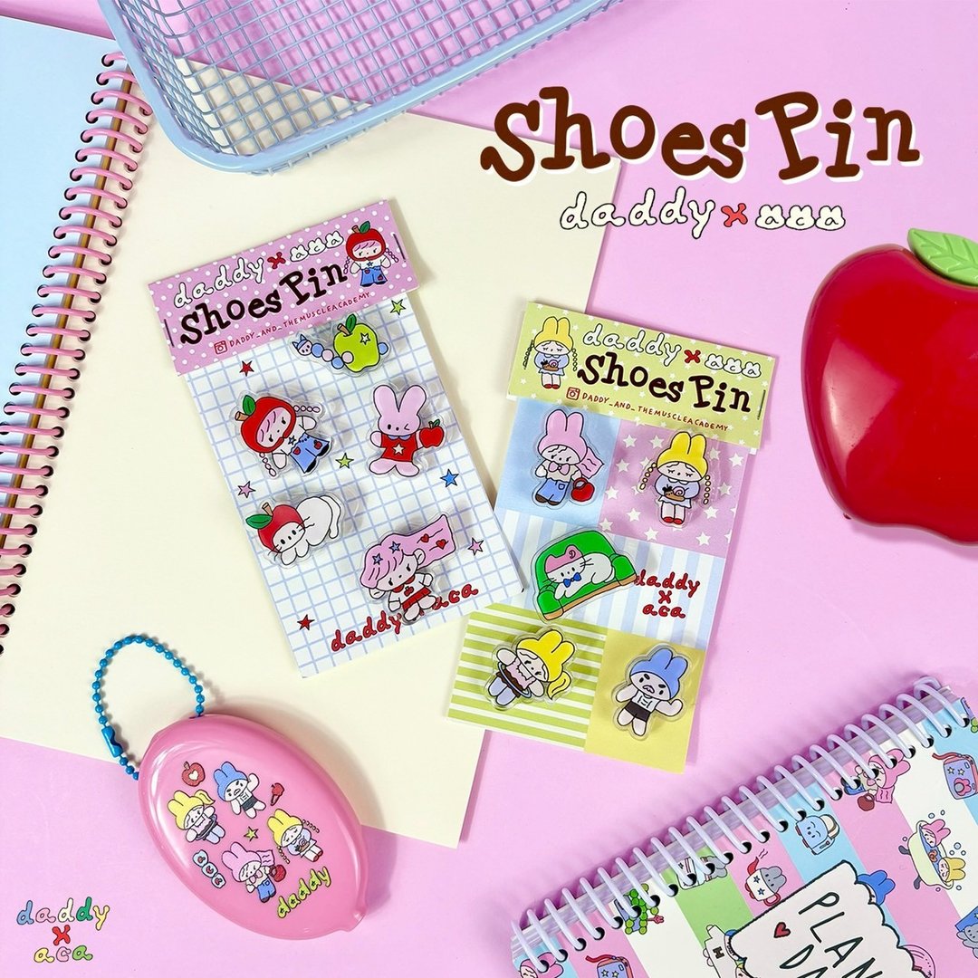 DADDY X ACUTE | A Cute Shoes Pin 超可爱的压克力鞋扣 - 其他 - 其他材质 