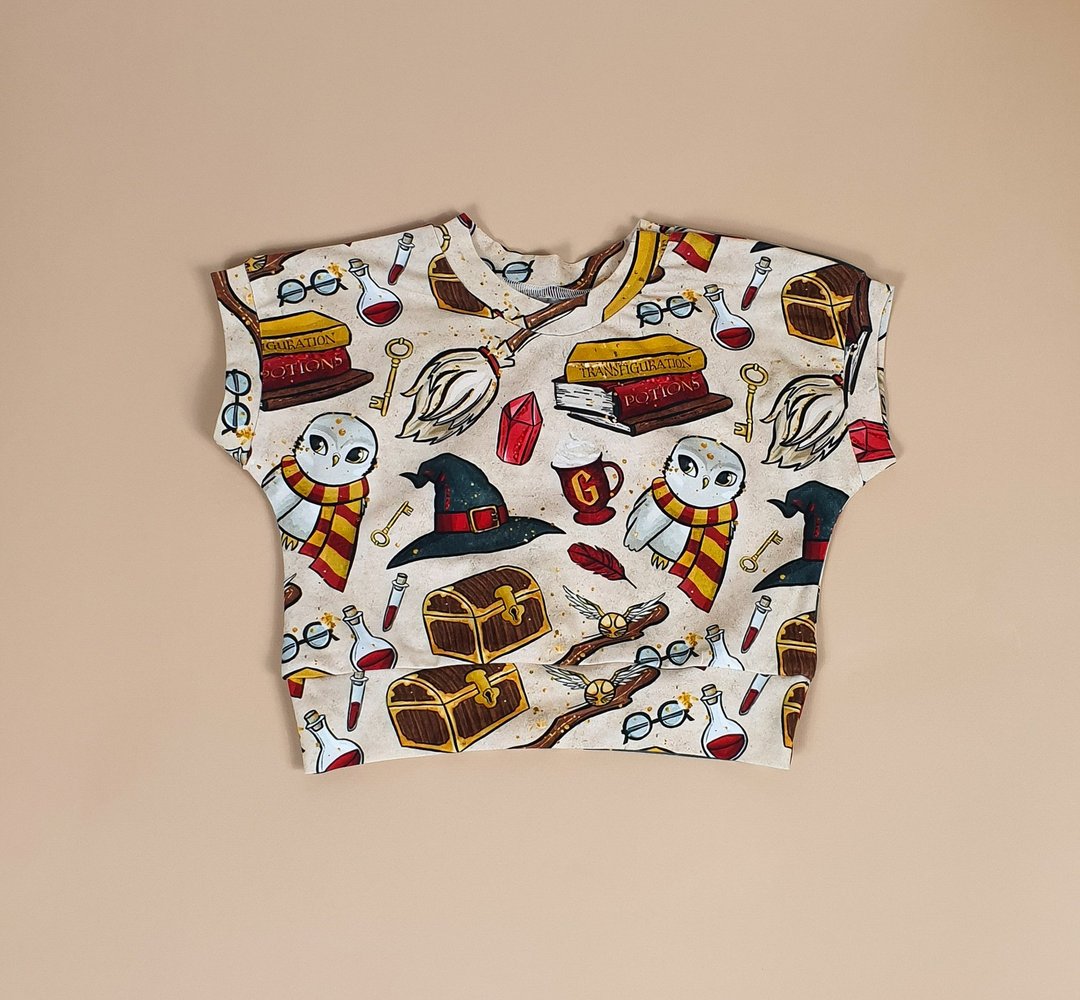 Baige Magic Wizard baby t-shirts, baby boy t-shirt, baby girl t-shirt, print - 童装上衣 - 棉．麻 多色